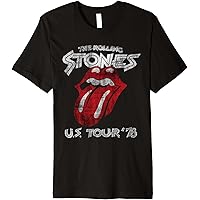 The Rolling Stones U.S. TOUR '18 Tシャツ Amazon.com: Rolling Stones Men's US 78 Tour T-Shirt X-Large